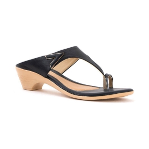 KHADIM -  Black Womens Cone Heel Heels - None