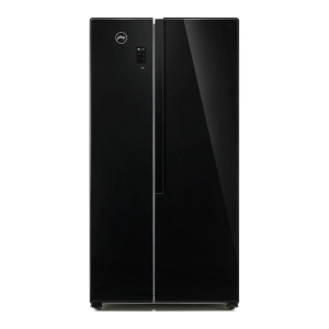 Godrej 564 L Multi Air Flow System, With Advanced Controls Frost Free Side-By-Side Refrigerator(RS EONVELVET 579 RFD GL BK, Glass Black)