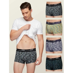 XYXX - Multicolor Modal Mens Trunks ( Pack of 5 ) - None