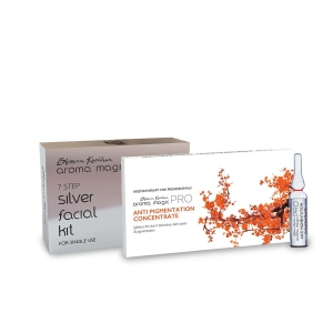 Silver Facial Kit - Single Use + Anti Pigmentation Concentrate(PRO) - 10*2ml-60.00 gm / Face Combo