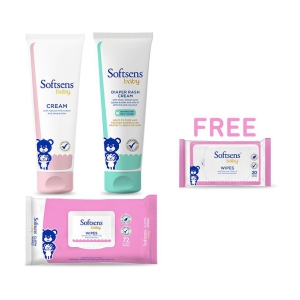 Baby Protection Diaper + Body Cream Combo