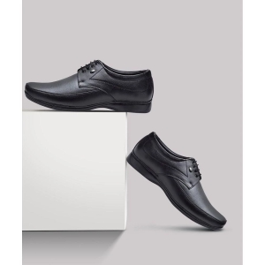 Action Black Men's Derby Formal Shoes - None