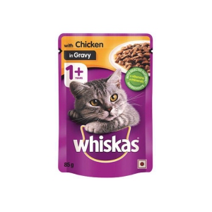 Whiskas With Chicken In Gravy 1yr  85g