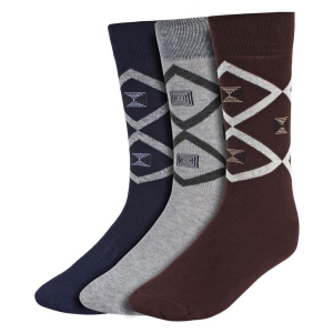 Creature Brown Formal Mid Length Socks - Brown