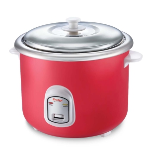PRESTIGE DELIGHT ELECTRIC RICE COOKER PROK 2.8 SS (SILKY RED) (2.8L OPEN TYPE, WITH STAINLESS STEEL COOKING PAN -1 UNIT)