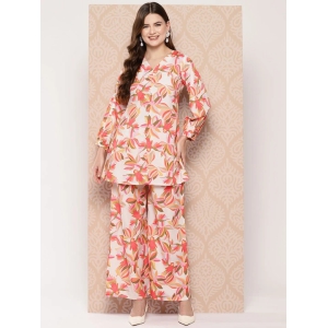 Women Printed Ethnic Tunic with Palazzos