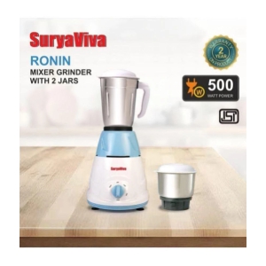 SURYAVIVA RONIN 2 JAR 500W 2 Jars Mixer Grinder