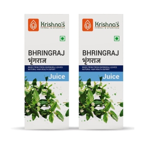 Krishna's Herbal & Ayurveda Bhringaraj Juice 500ml ( Pack of 2 )