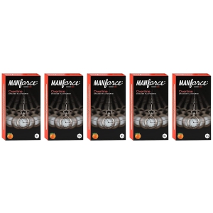 Manforce Condoms Assorted Flavour 10 Pcs x Pack of 5