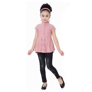 Arshia Fashions Girls Party Wear Top And Jeans Set - None