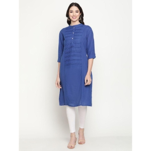 queenley-blue-cotton-blend-womens-straight-kurti-pack-of-1-none