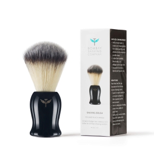 SHAVING BRUSH-Polished Black