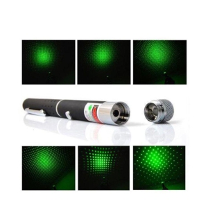 Accedre Green Long Beam Laser Pointer Light With Shape Changing Cap