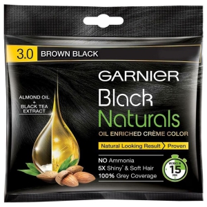 Garnier Black Naturals Brown Black 3.0 Colour 20 Ml Plus 20 Gms