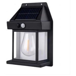 MR Solar Motion Security Light Motion Sensor Light Black - Pack of 1