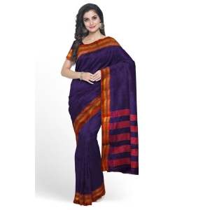 Blue Cotton Silk Ilkal Saree