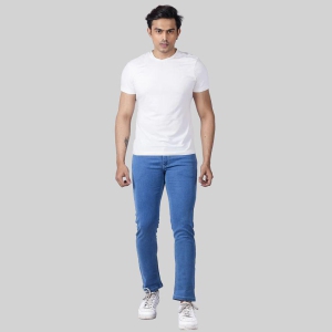 Aflash - Light Blue Denim Slim Fit Men's Jeans ( Pack of 1 ) - None