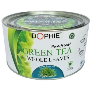 Dophie Peppermint Green tea  Whole leaves 500g