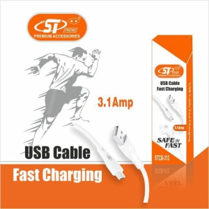 ST 20pcs Micro 3.4amp Charging data Cable STCB312