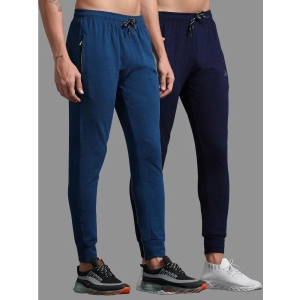 JILZ Multicolor Polyester Mens Joggers ( Pack of 2 ) - None