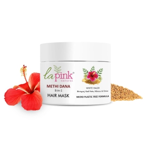 Methi Dana 8-in-1 Hair Mask with White Haldi for Hair Fall Control & promoting Hair Growth