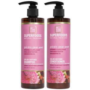 BCL Superfoods Prickly Pear Seed Color Defense Shampoo + Conditioner Combo-710ml