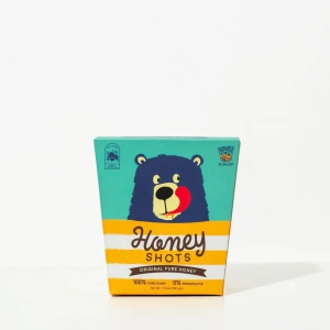 Honey Shots | 30 pack | (300 gm) | Pure Honey (Single Serving honey Sachets) - 300 Grams