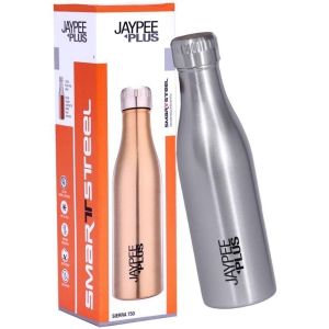 Jaypee Plus - Sierra 750  Silver 750 mL Water Bottle ( Set of 1 ) - Silver