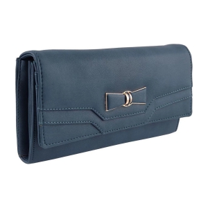 Nicoberry - Blue Faux Leather Handheld - Blue