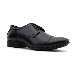 Khadims - Black Mens Derby Formal Shoes - None