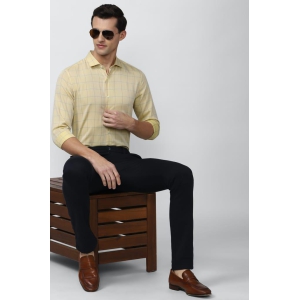 men-khaki-athletic-fit-formal-full-sleeves-formal-shirt