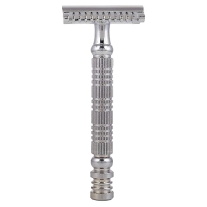 Romer-7 De  CA Premium Finish Hybrid Head Safety razor + SS Blade Safety Razor Double Edge 1