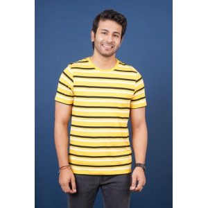 mens-yellow-striped-crew-neck-t-shirt