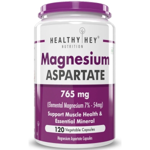 HEALTHYHEY NUTRITION Magnesium Aspartate 120 veg Capsule 765 mg