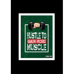 Gym Motivational Quotes White Wall Frame @ Factory price 14X18