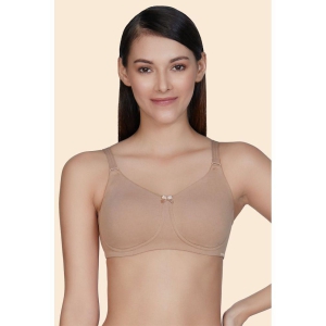 Amante Cotton T-Shirt Bra - Beige Single - 36B