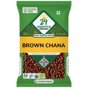 24 mantra BROWN CHANNA  WHOLE   500 GMS