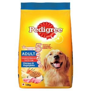 Pedigree Adult Dog Food - Chicken And Veg 1.2 Kgs