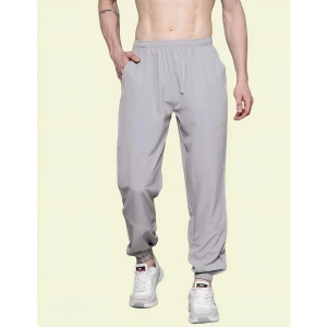 AKTIF Grey Lycra Mens Joggers ( Pack of 1 ) - None