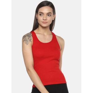 Womens Solid Pure Cotton Camisole with Racerback Style | SARA-RD-1 |-XXL / 100% Cotton