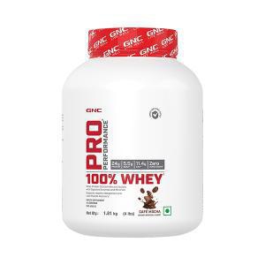 GNC PP 100% Whey Protein Powder  Caf Mocha 4 lbs