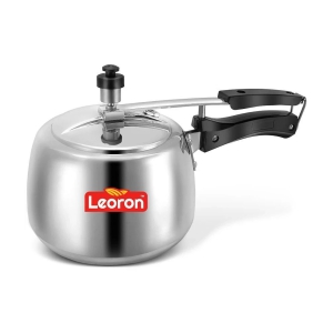 LEORON HANDI 3 L Aluminium InnerLid Pressure Cooker Without Induction Base