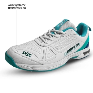 DSC Drifter Cricket Shoes for Men: Durable, High-Performance Cricket Shoes with Ventilation and Ankle Support (Colour - SG23, Size - 11) by Total Sporting And Fitness Solutions Pvt Ltd