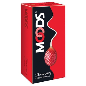 MOODS Strawberry 12 Condoms