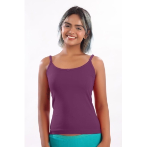 Women Hug Blossom Slip Camisole Violet