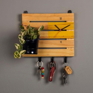 multipurpose-wooden-board-with-antiquity-planter-yellow