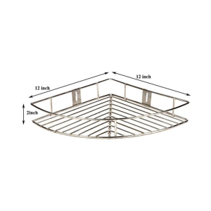 Gehwara Stainless Steel Corner Shelf