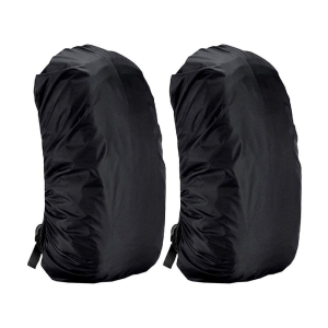 Pack of 2 Rain & Dust Dust Proof Elastic Stretchable Rain Cover for Backpack Bags (for 20 Ltrs to 40 Ltrs)