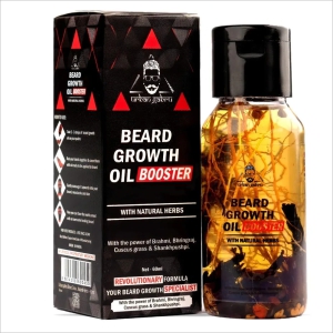 UrbanGabru Beard Growth Oil for Men | Natural Herbs & Jadibuti | Fills Patchy Beard | Thicker & Longer | Paraben-Free | 60ml