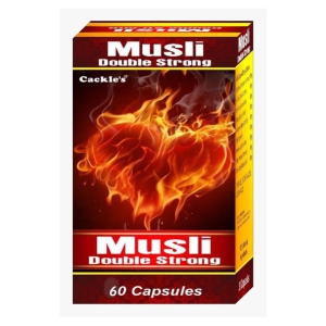 Cackle's Musli Double Strong Capsule 60 no.s Pack Of 1